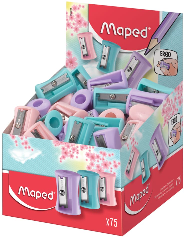 Maped Spitzer Vivo Pastel, Aus Kunststoff, 75er Display