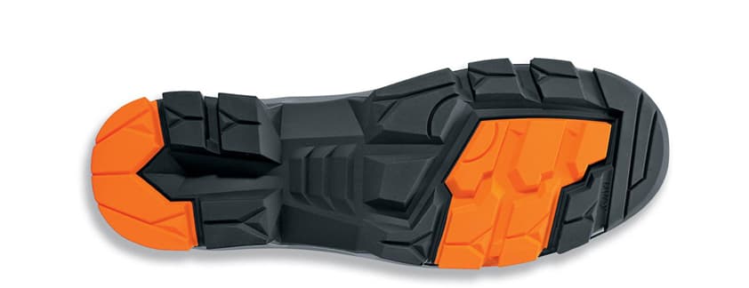Uvex 2 Halbschuh S3 Src, Gr. 44, Schwarz/Orange