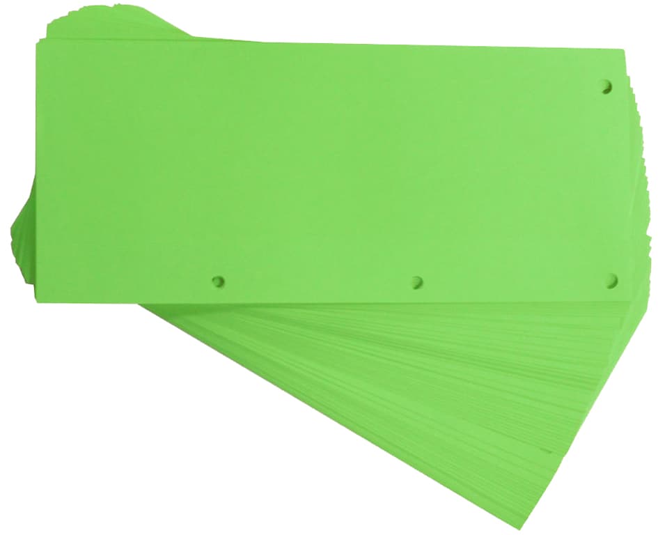 Oxford Trennstreifen Duo, Aus Karton, 240 X 105 Mm, Grün
