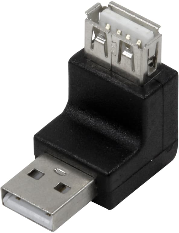 Logilink Usb 2.0 Adapter, Usb-A Stecker - Kupplung, 270 Grad
