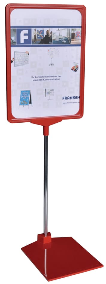 Franken Infoständer / Preisständer, Din A4, Rot