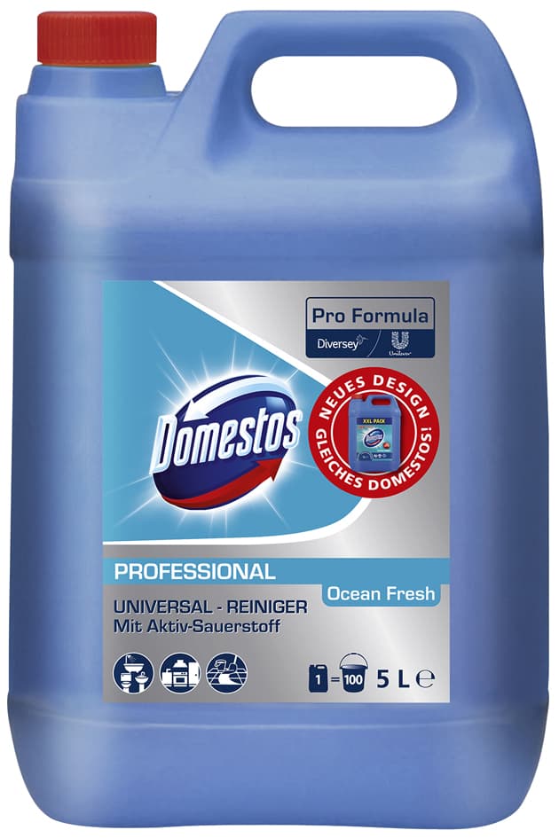 Domestos Professional Oberflächenreiniger Ocean Fresh, 5 L