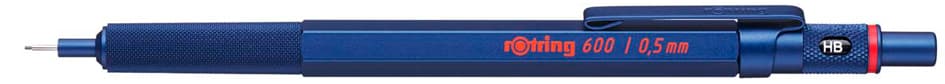 Rotring Feinminenstift 600 Metallic, 0,5 Mm, Blau