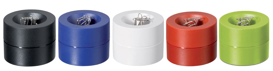 Maul Klammernspender Maulpro, Rund, Durchmesser: 73 Mm, Blau