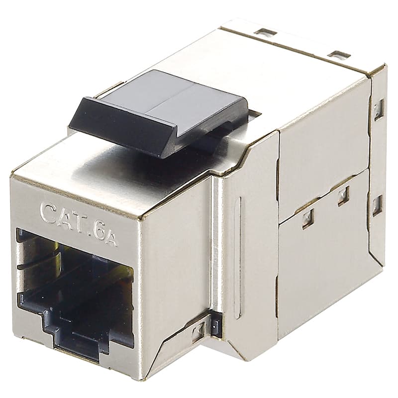 Logilink Keystone Verbinder Kat.6a, Klasse Ea, Geschirmt