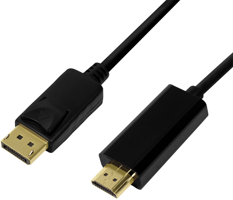 Logilink Displayport 1.2 - Hdmi 1.4 Anschlusskabel, 3,0 M