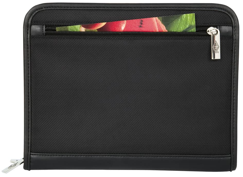 Wedo Konferenzmappe Elegance, A5, Kunstleder/Nylon, Schwarz