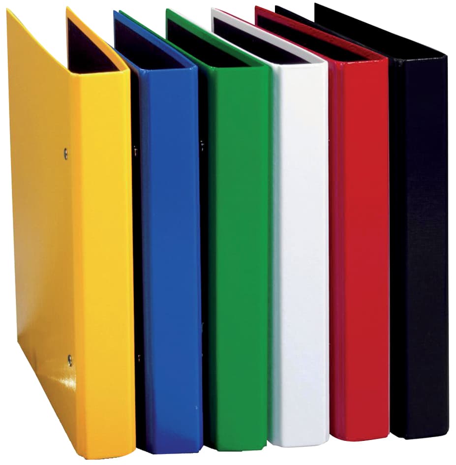 Pagna Ringbuch , Basic Colours, , 2 Ring-Mechanik, Sortiert