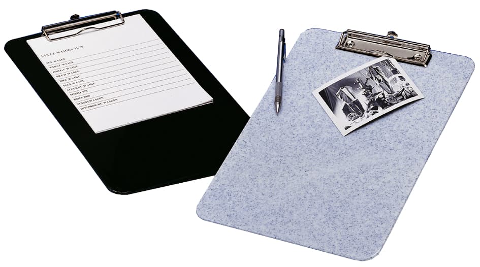Wedo Klemmbrett, Din A4, Aus Abs-Kunststoff, Blau