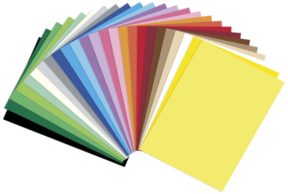 Folia Tonkarton, Din A4, 220 G/Qm, Farbig Sortiert