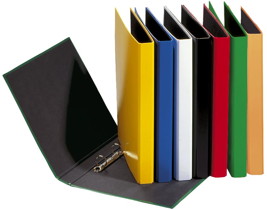 Pagna Ringbuch , Basic Colours, , 2 Ring-Mechanik, Grün