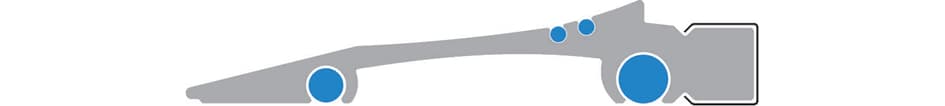 Wedo Schneidelineal, 300 Mm, Aus Alumium, Mit Stahlkante
