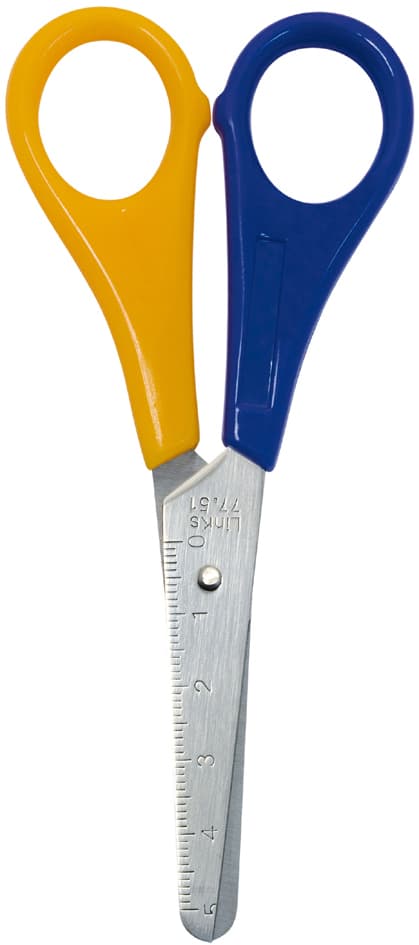 Wedo Bastelschere, Rund, Länge: 130 Mm, Für Linkshänder