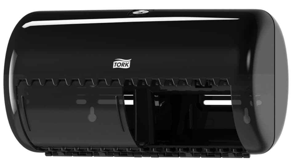 Tork Toilettenpapier-Spender Elevation, Schwarz