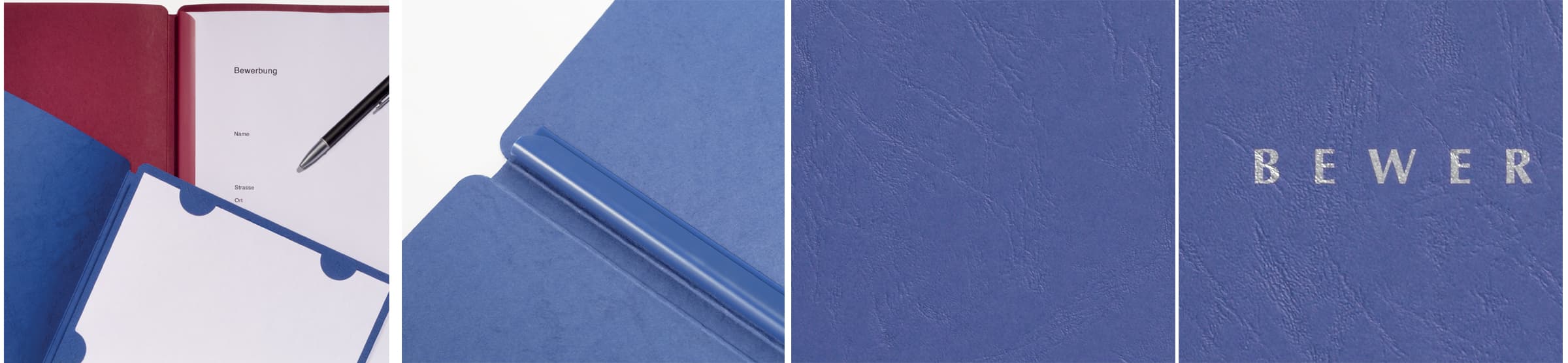 Pagna Bewerbungsmappe , Select, , Din A4, Aus Karton, Blau