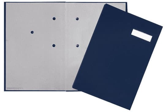 Pagna Unterschriftenmappe Eco, 20 Fächer, Eco Blau