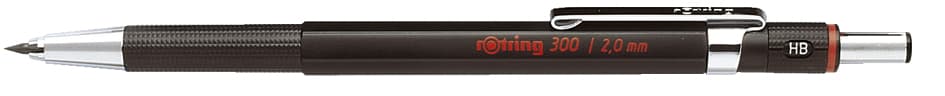 Rotring Fallminenstift 300, 2,0 Mm, Schwarz