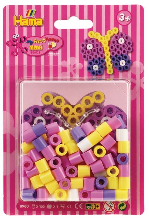 Hama Bügelperlen Maxi , Schmetterling, , Im Blister