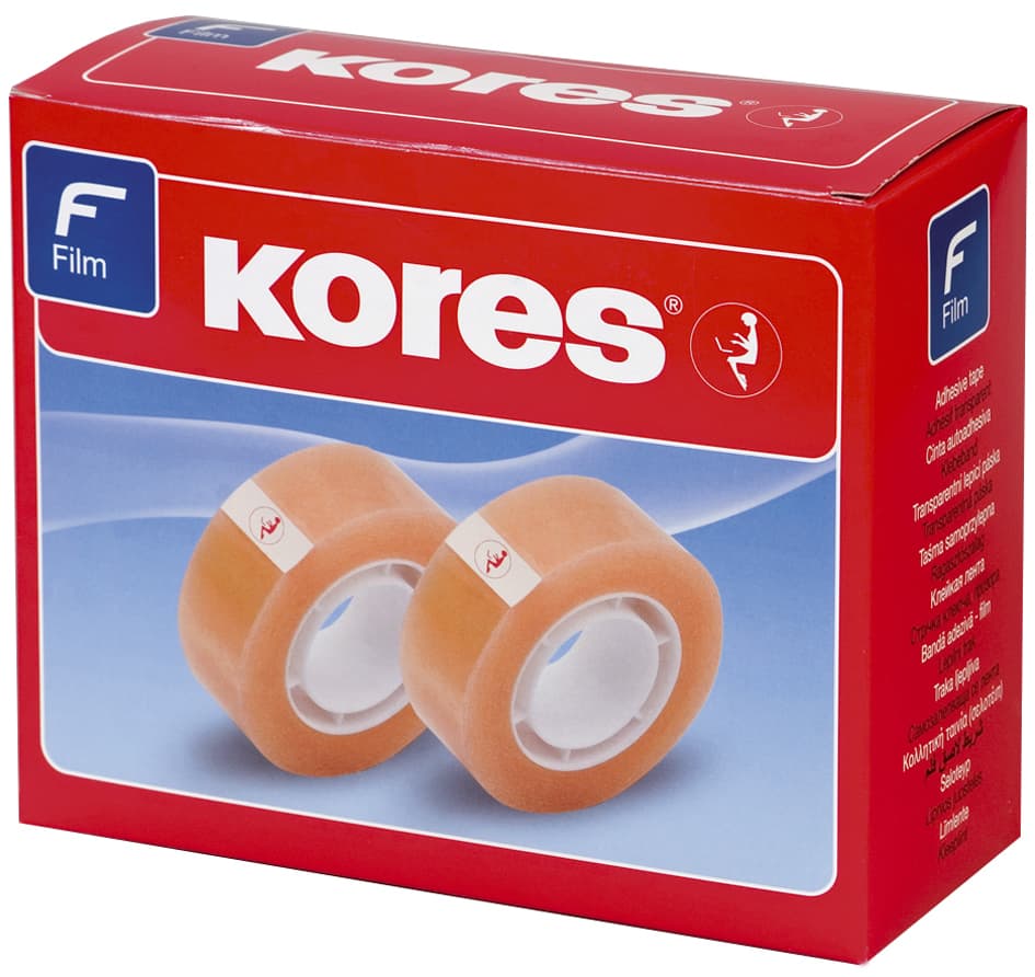 Kores Klebefilm Standard, 19 Mm X 10 M, Transparent
