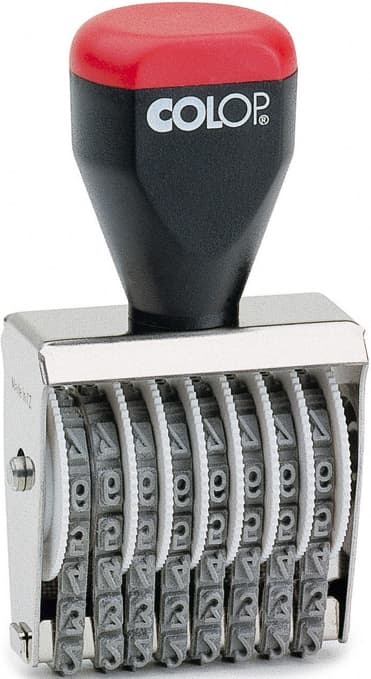 Colop Ziffernstempel 04008, 8-Stellig