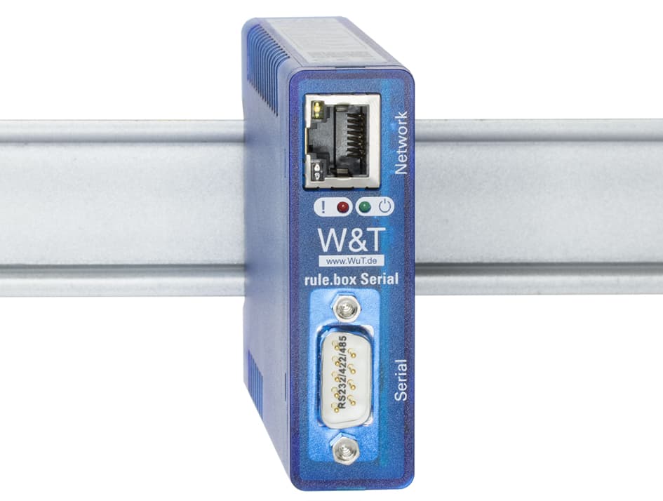 W&T Edge Computer Rule.Box Rs232/422/485, Node-Red
