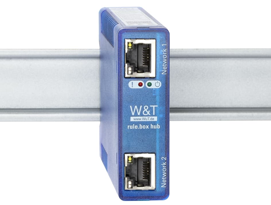 W&T Edge Computer Rule.Box Hub, Industrie 4.0, Node-Red