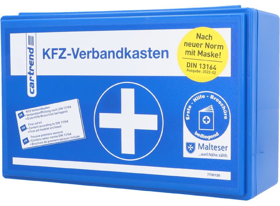 Cartrend Kfz-Verbandkasten Classic, Blau