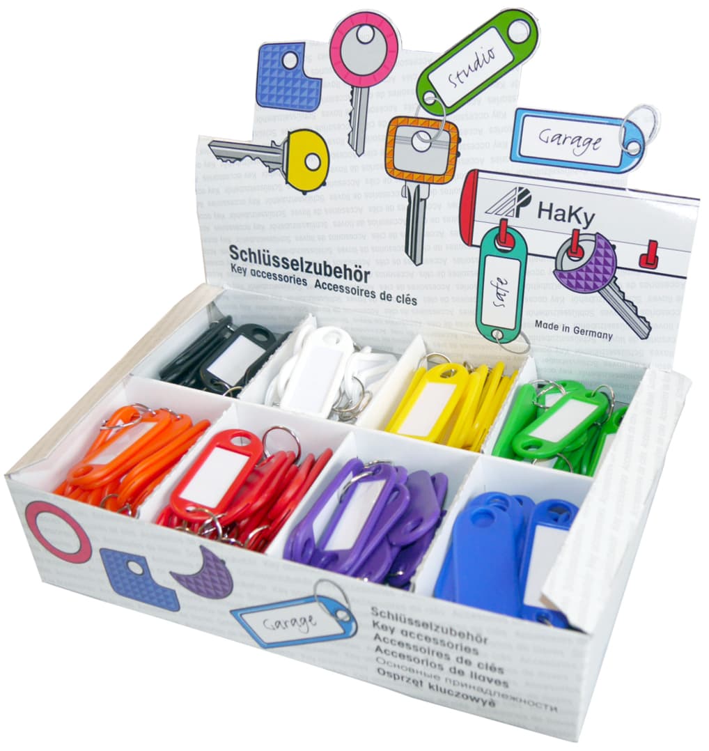 Wedo Schlüsselanhänger Mit Ring, 200er Display