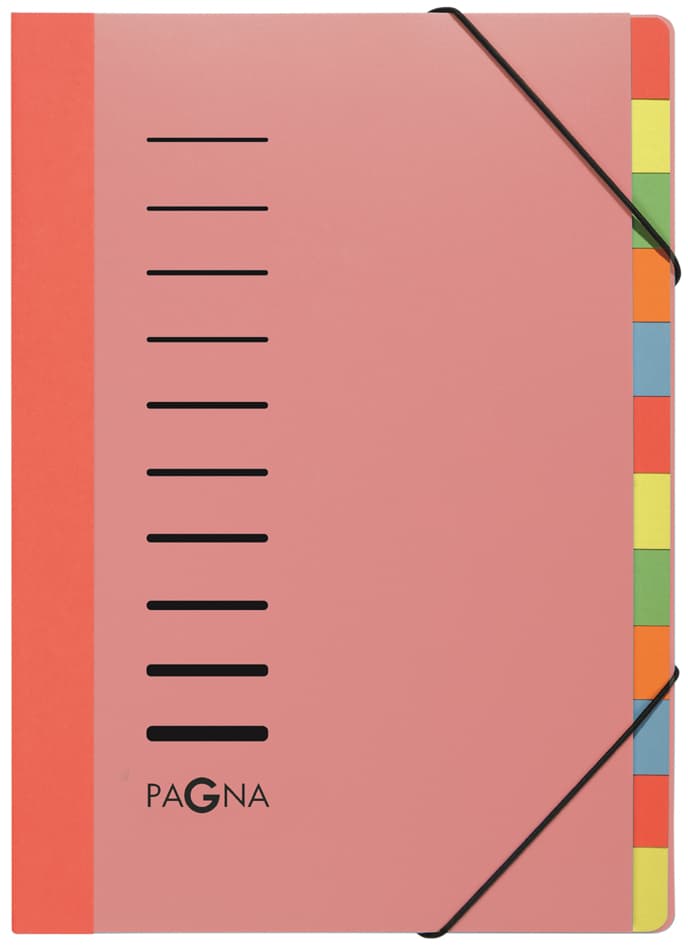 Pagna Ordnungsmappe Deskorganizer Lucy Colors, Rot