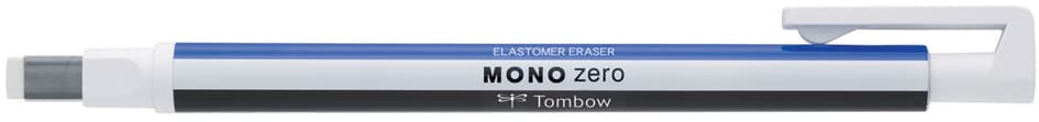 Tombow Radierstift , Mono Zero, , Eckige Spitze, Weiß