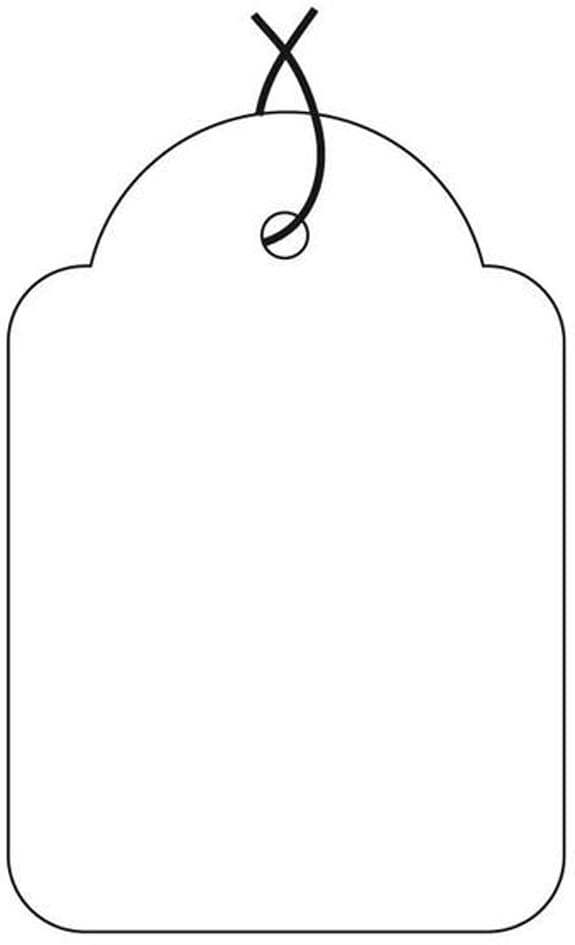 Apli Warenanhänger - Kleinpackung, Maße: 15 X 24 Mm, Weiß