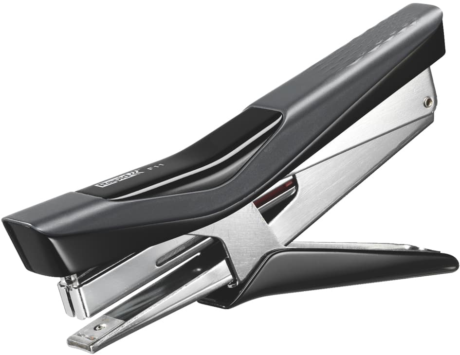 Rapid Heftzange Fixativ F11, Heftleistung: 15 Blatt, Schwarz
