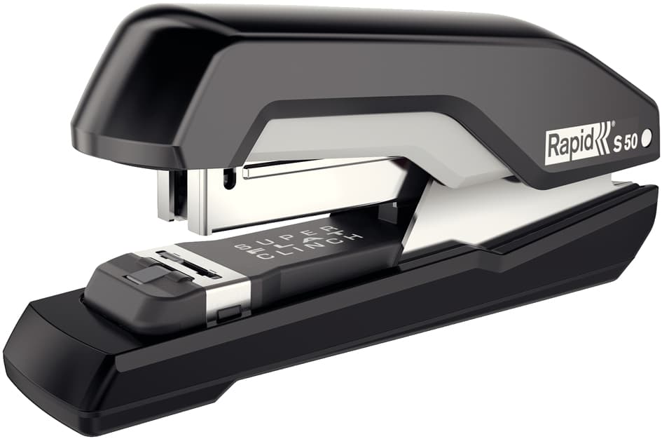 Rapid Flachheftgerät Supreme S50, Schwarz/Grau
