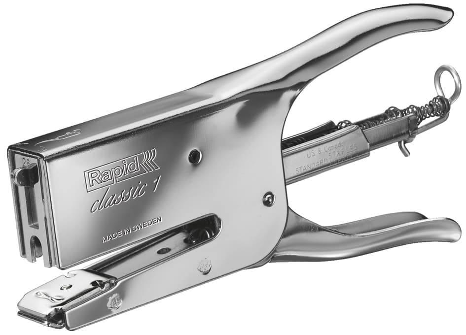 Rapid Heftzange Classic K1, Heftleistung: 50 Blatt, Chrom