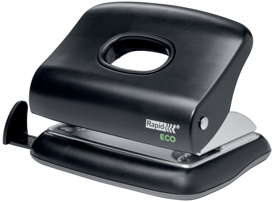 Rapid Locher Eco, Stanzleistung: 20 Blatt, Schwarz