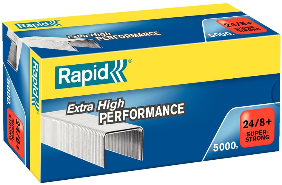 Rapid Heftklammern Super Strong 73/8, Galvanisiert