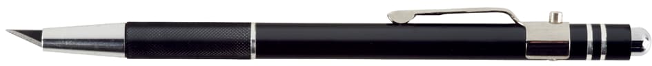 Transotype Druckknopfmesser De Luxe, Schwarz, Länge: 140 Mm