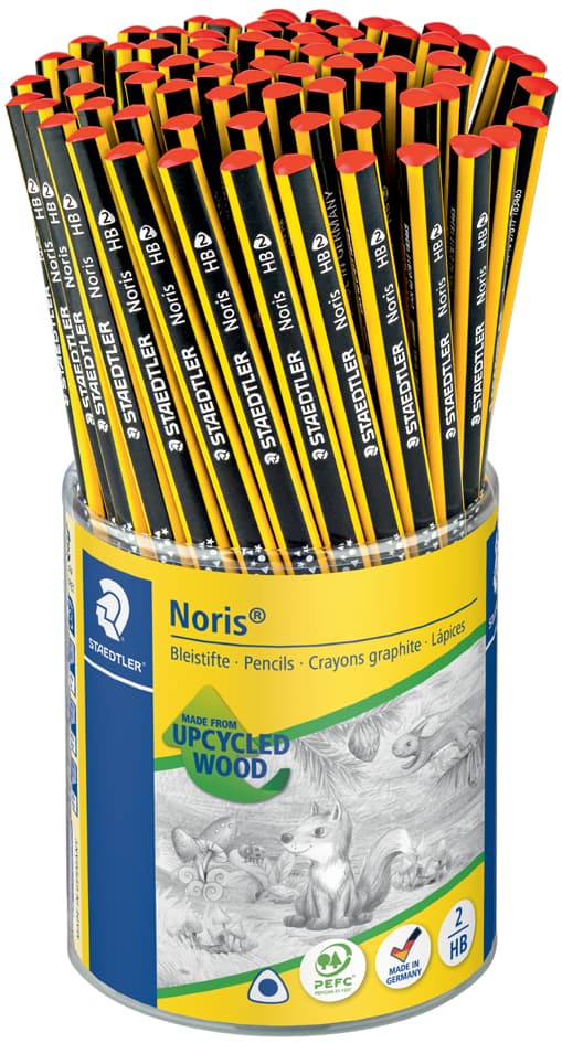 Staedtler Bleistift Noris, Härtegrad: Hb, 72er Köcher