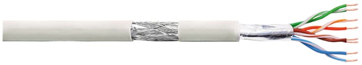 Logilink Installationskabel, Kat. 5e, Sf/Utp, 100 M, Grau