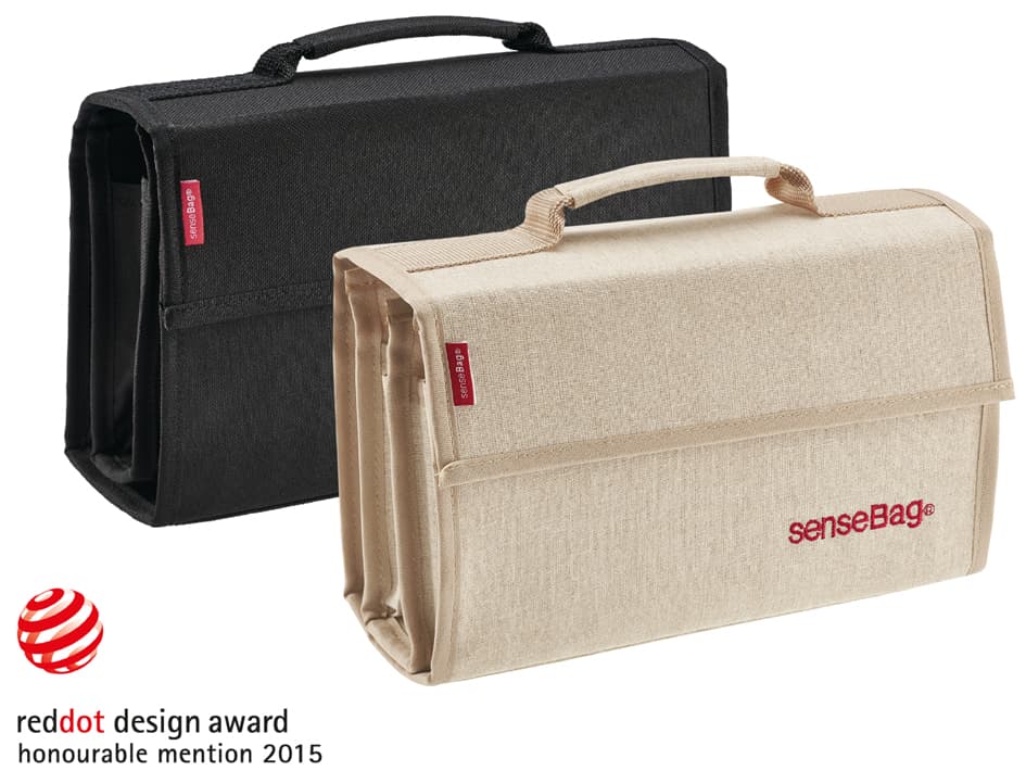 Transotype Wallet , Sensebag, , Für 72 Stifte, Natur