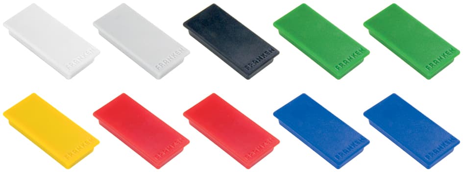 Franken Haftmagnet, Haftkraft: 1,0 Kg, 50 X 23 Mm, Gelb