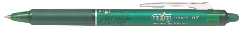 Pilot Tintenroller Frixion Ball Clicker 07, Grün