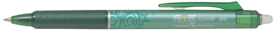 Pilot Tintenroller Frixion Ball Clicker 05, Grün