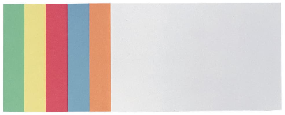 Franken Moderationskarte, Selbstklebend, Rechteck, 205x95 Mm
