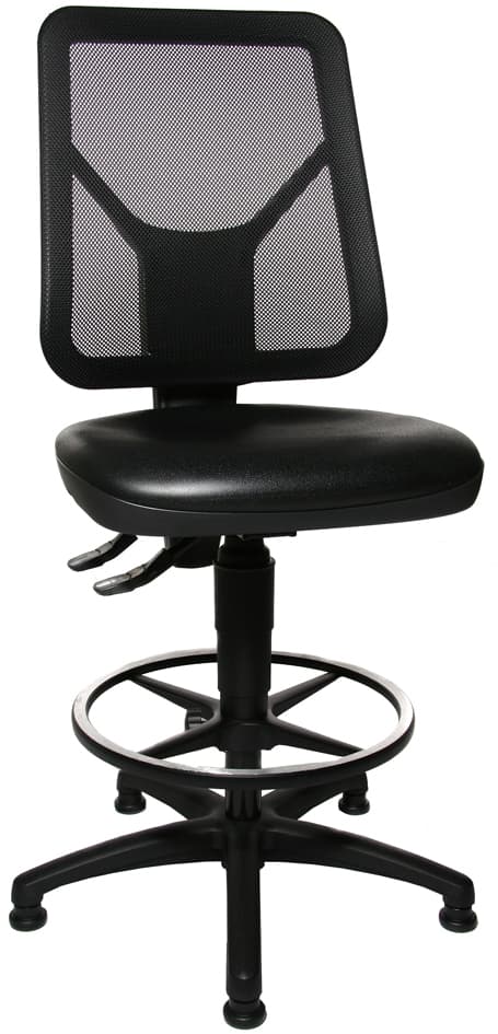 Topstar Arbeitsdrehstuhl , Tec 80 Pk Counter, , Schwarz