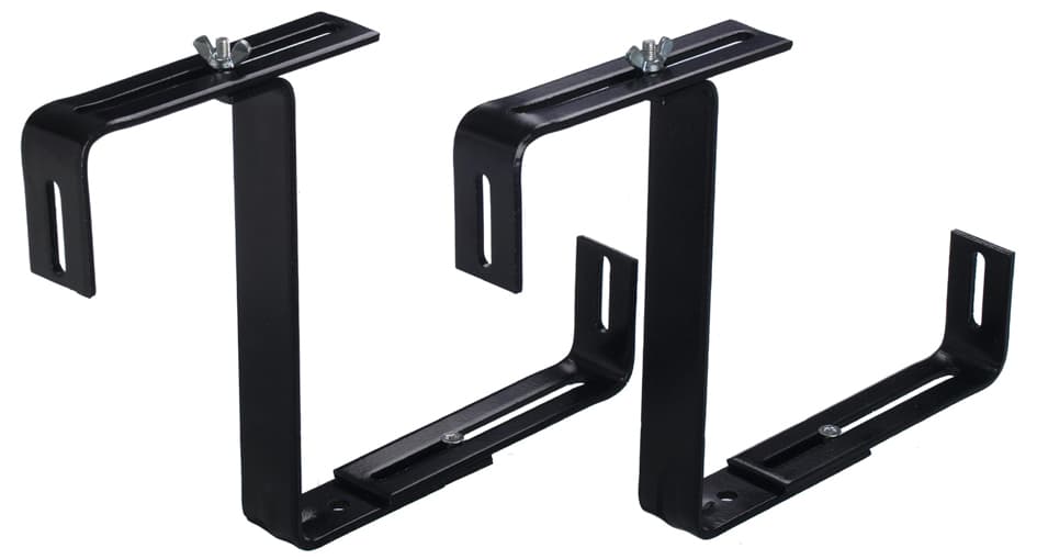 Orthex Blumenkasten-Halter, Schwarz, Max. Tragkraft: 30 Kg