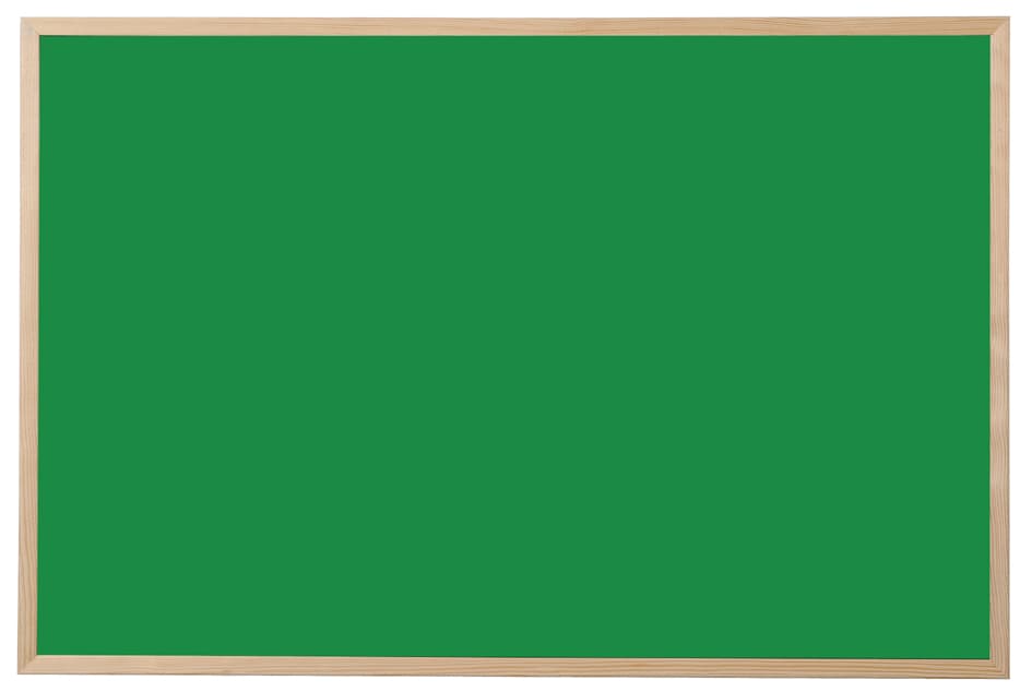 Bi-Office Kreidetafel, Naturholz, Grün, 600 X 400 Mm