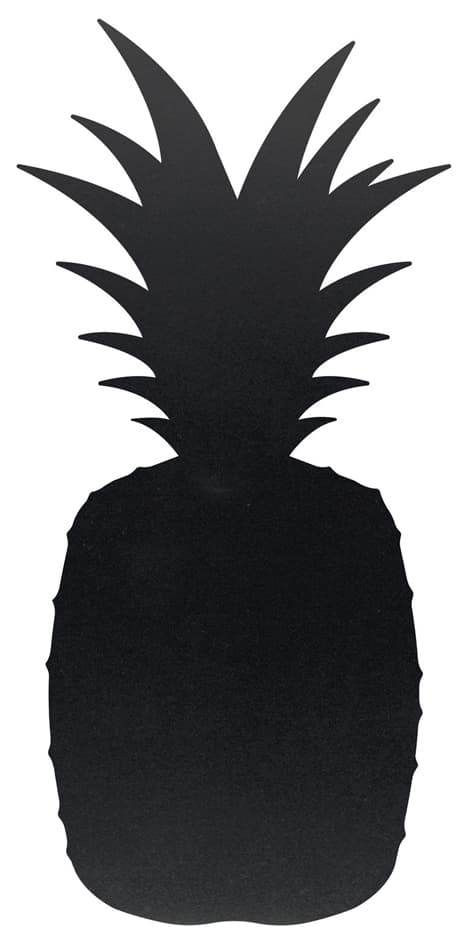 Securit Kreidetafel Silhouette , Pineapple, , Schwarz