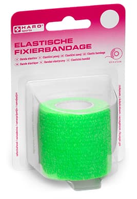 Haro Elastische Fixierbandage, 50 Mm X 4,5 M, Hellgrün