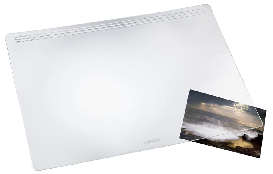 Läufer Schreibunterlage Matton Transparent, Glasklar